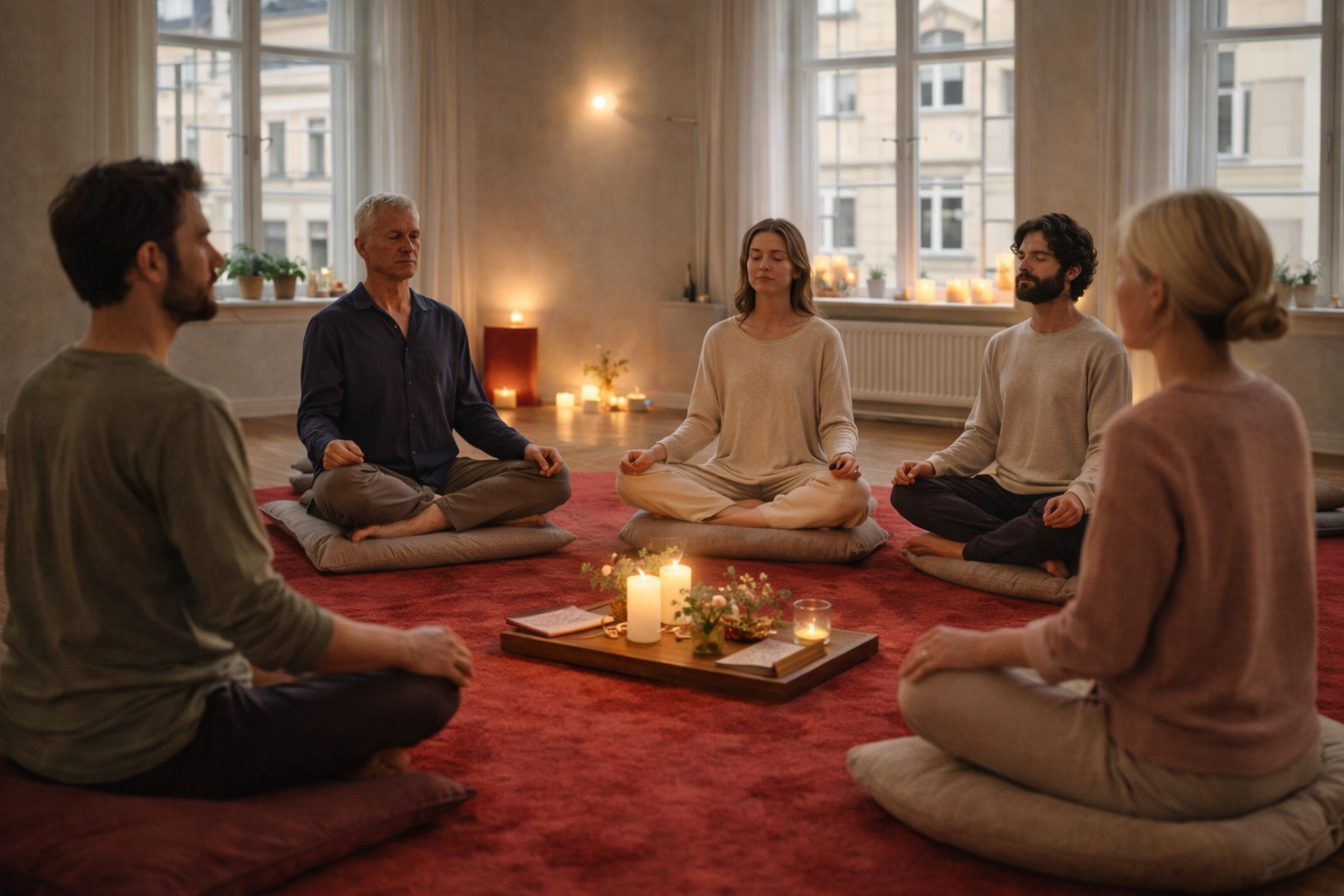 meditation i grupp